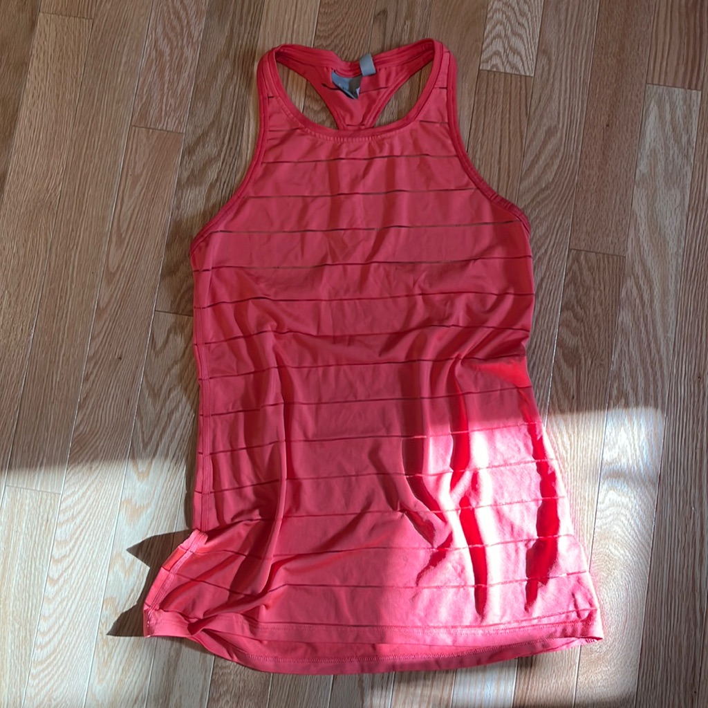 Coral Athleta Tank
